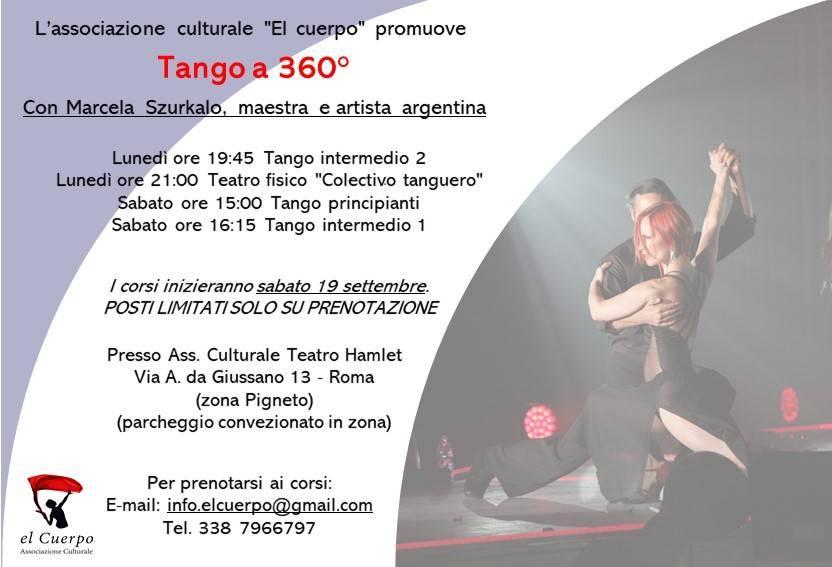 Locandina tango Hamlet sttembre 2020